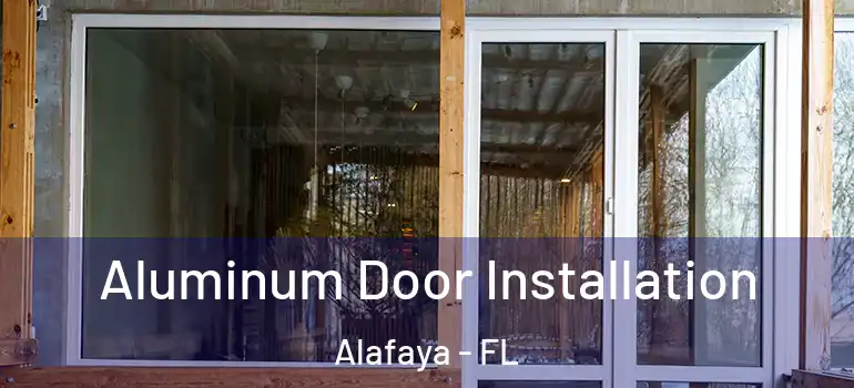  Aluminum Door Installation Alafaya - FL