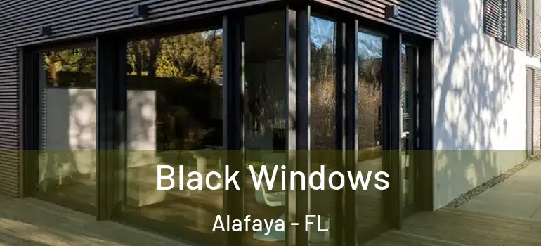  Black Windows Alafaya - FL