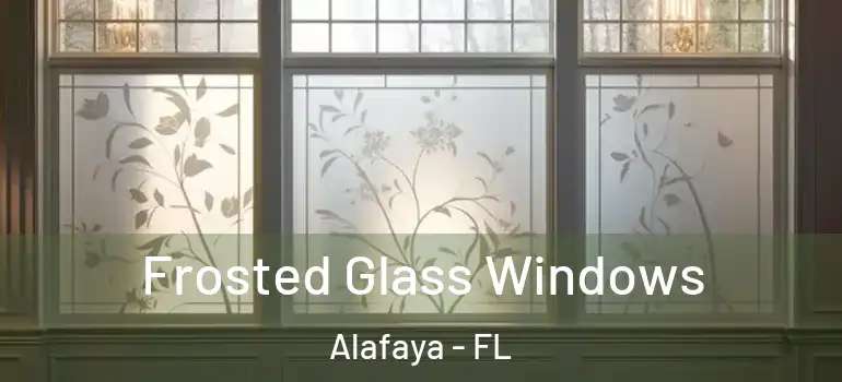  Frosted Glass Windows Alafaya - FL
