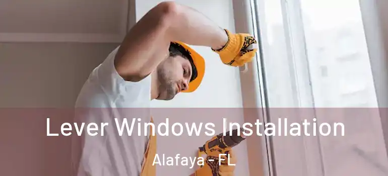  Lever Windows Installation Alafaya - FL