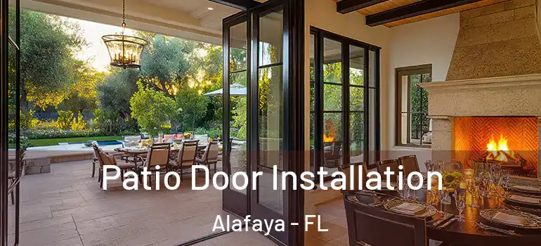  Patio Door Installation Alafaya - FL
