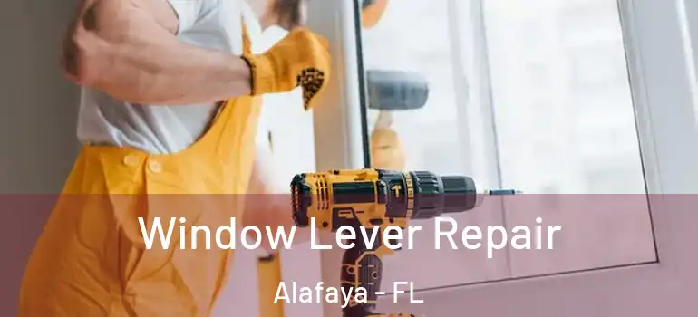  Window Lever Repair Alafaya - FL